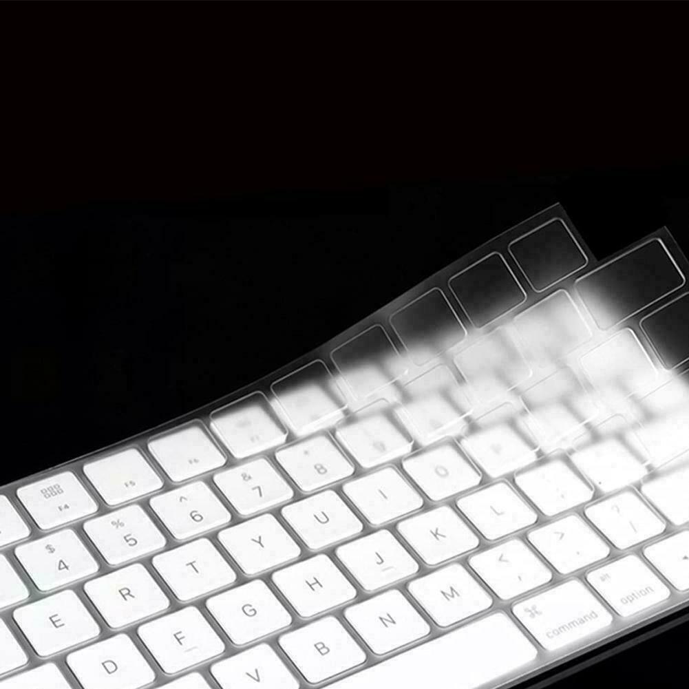 Transparent TPU Keyboard Cover Protector For iMac Magic New 24 Keyboard NEW
