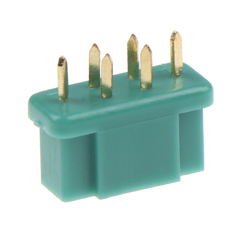 5 Pairs MPX Connector's Plug RC Connector Green 6 Angle Plug Charger Pl.l8