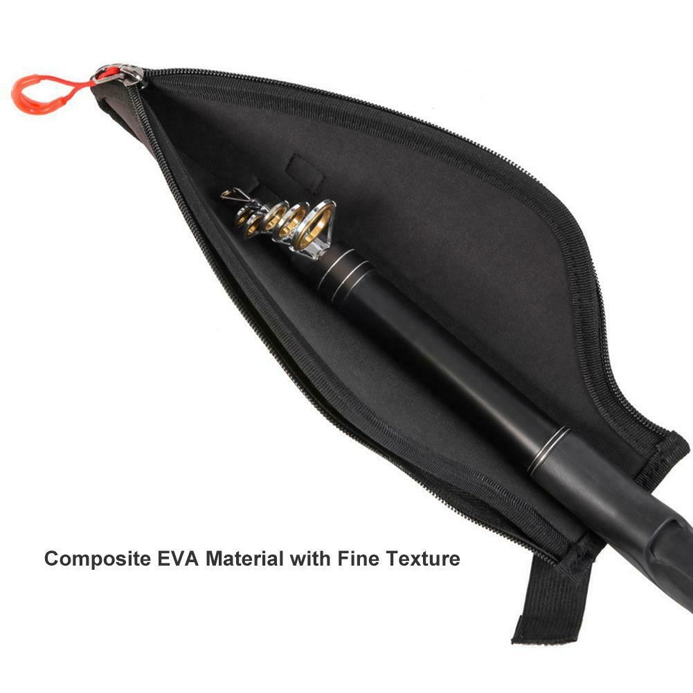 Composite EVA Folding Fishing Rod Guided Ring Protect Cover Sea Fish Gears @