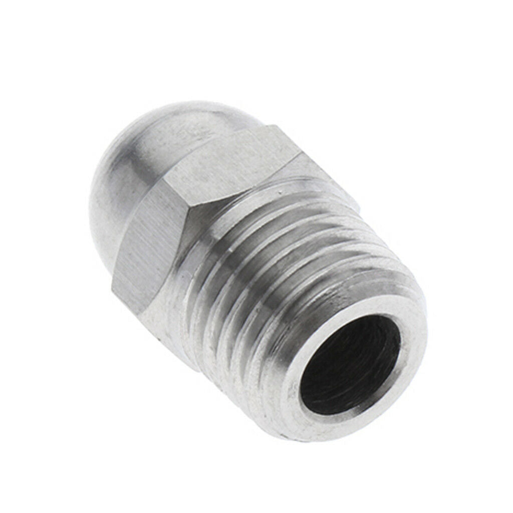 Water Heads Stainless Steel Water Nozzle Spout Cleaner Head Sprinkle For 1/4