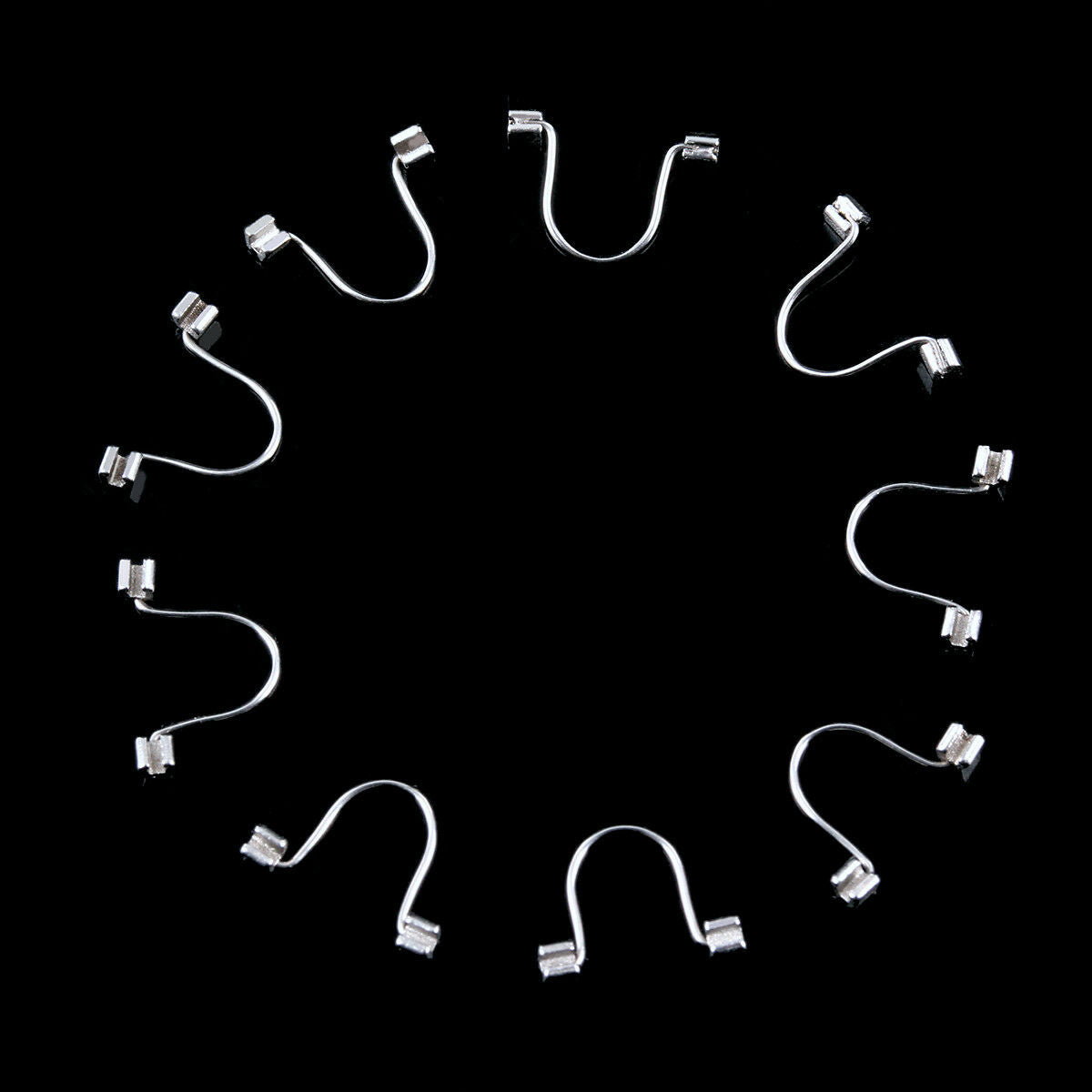 10 Packs Dental Orthodontic Single Anterior Tooth Torque Rectangular Spring