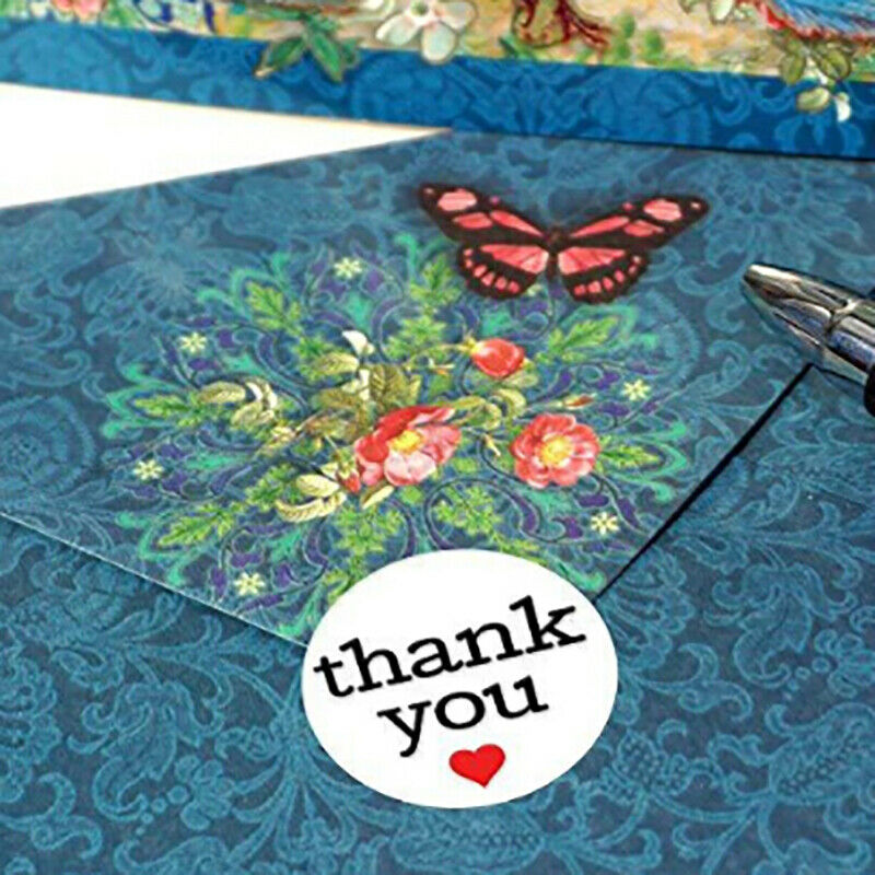 500 Labels/roll thank you Stickers seal labels stickers stationery st.l8