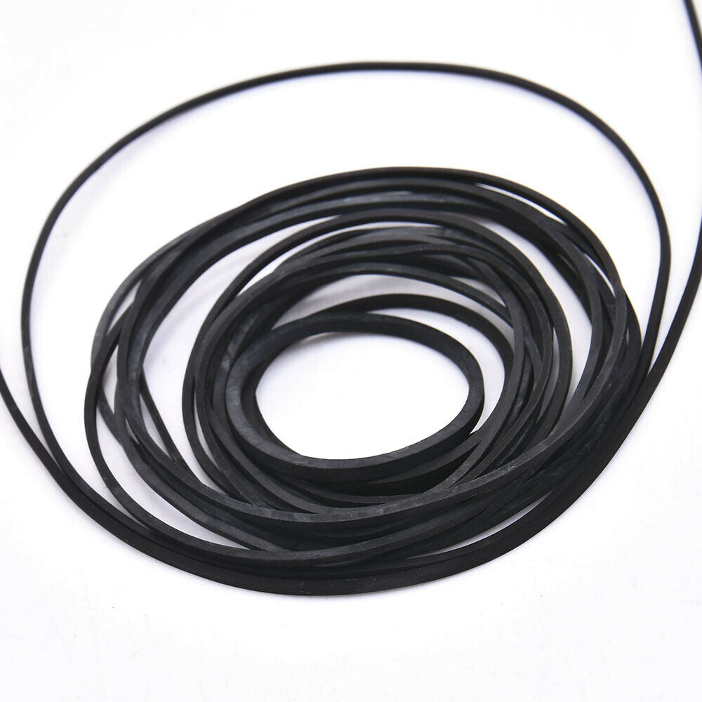 50x Mix Universal Cassette Tape Machine Belts Assorted Common Square Rubber Belt