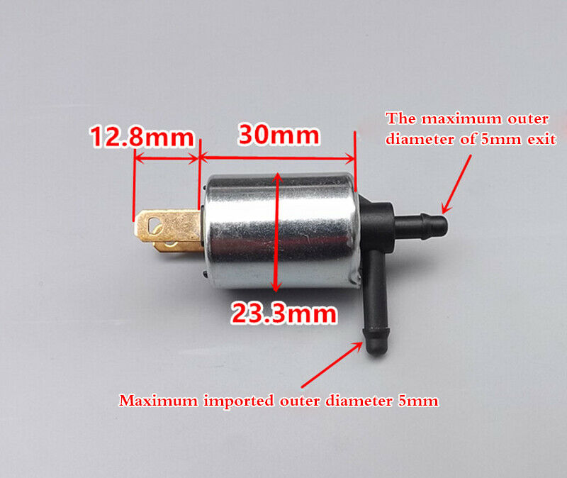 DC 24V Solenoid Water Valve/Electric Drain Valve Exhaust Valve Normally Closed
