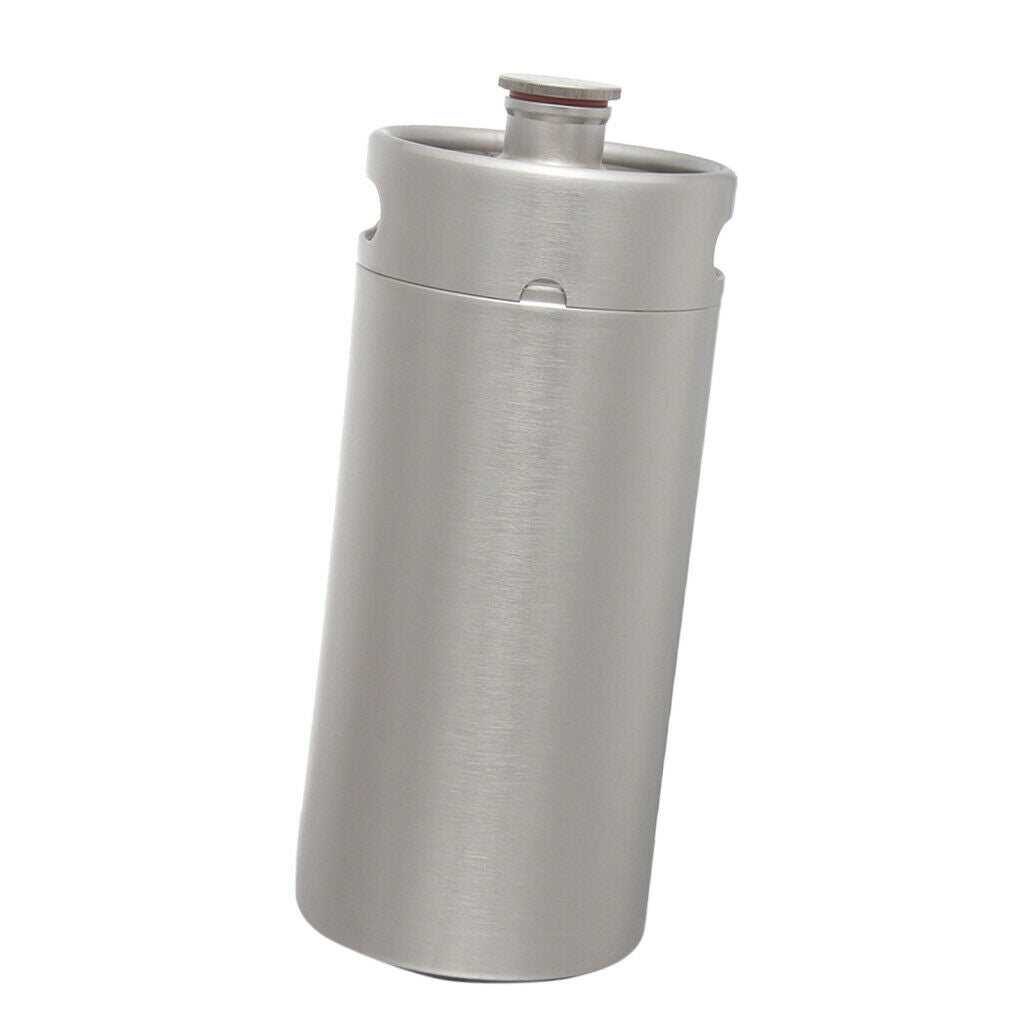 3.6L Stainless Steel Mini Beer Barrel Growler For System