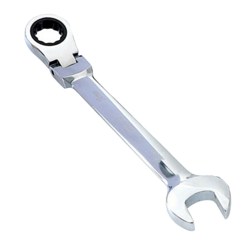 Double Head Ratchet Spanner Ratcheting Wrench Spanner Garage Hand Tools 9mm