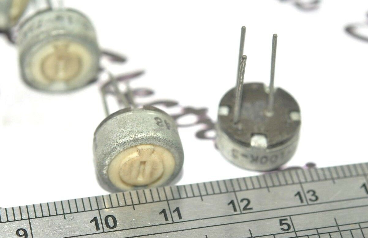 10pcs - 383-5-100K-S Trimmer Potentiometer -  NOS