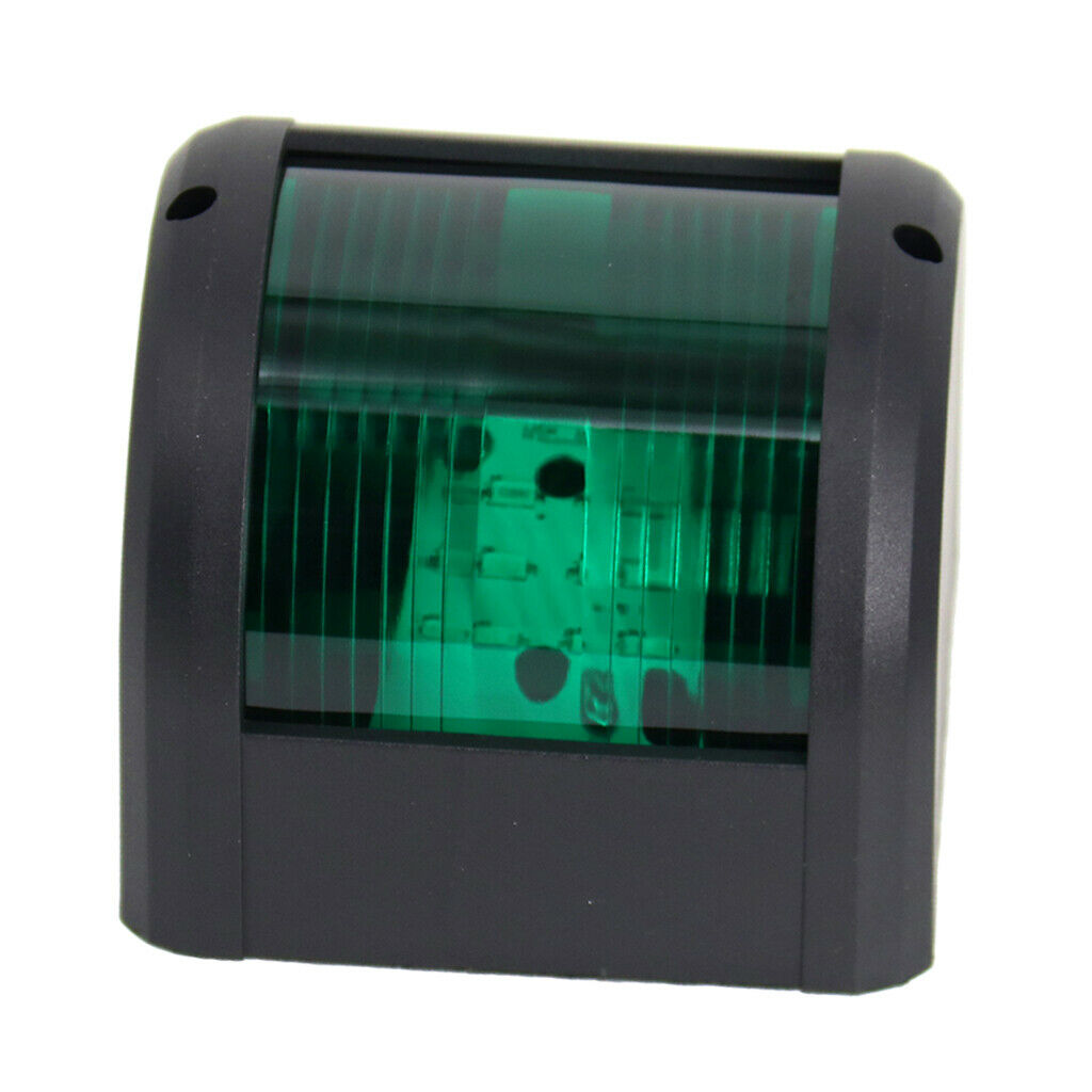 Waterproof 12V 24V Universal LED GREEN 135° Stern Light Marine Boat Yacht
