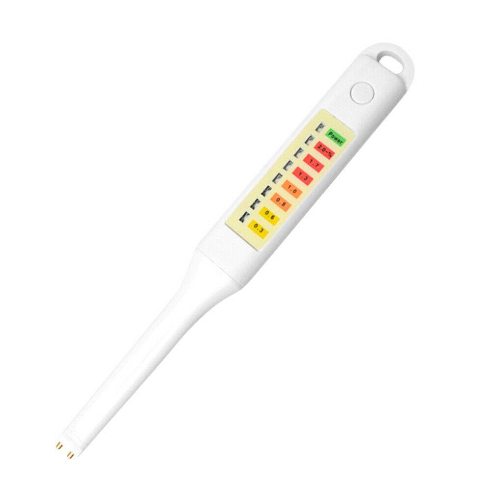 Electronic Food Salinity Tester Pen LED Indicator Salt Concentration Meter @