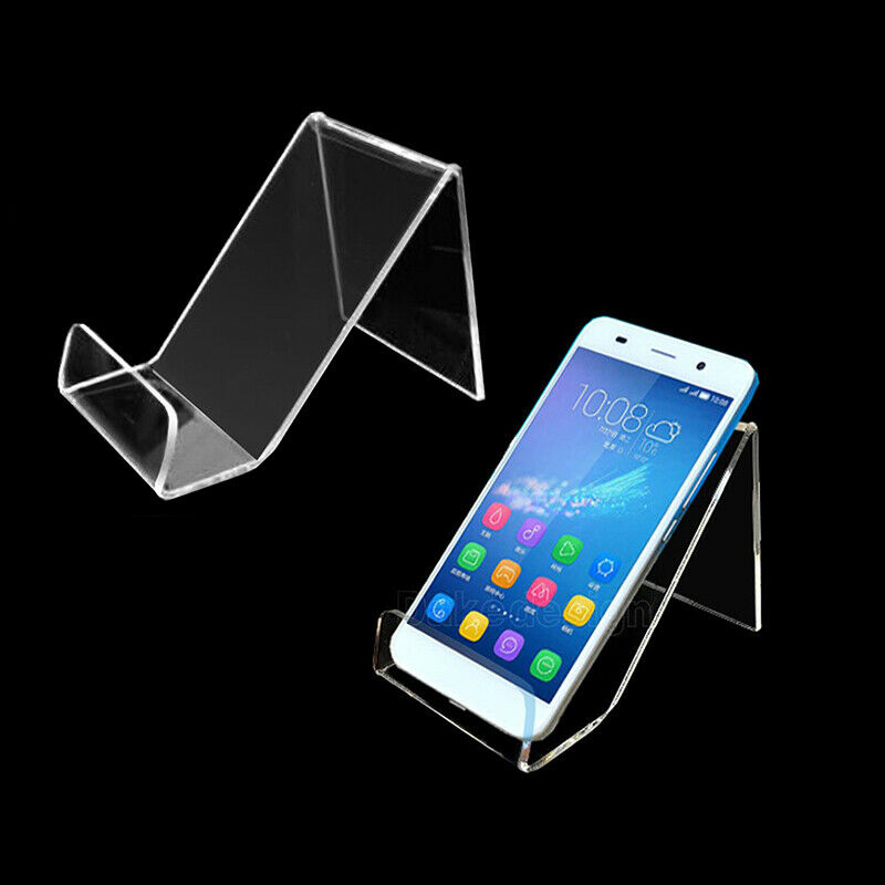 Clear Acrylic Clear-view Mobile/Wallet/Camera Display Stand Holder R JYDFAU