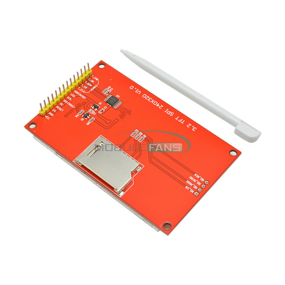 3.2"Inch 320X240 SPI Serial TFT LCD Module Display Screen + Contact Touch Pane
