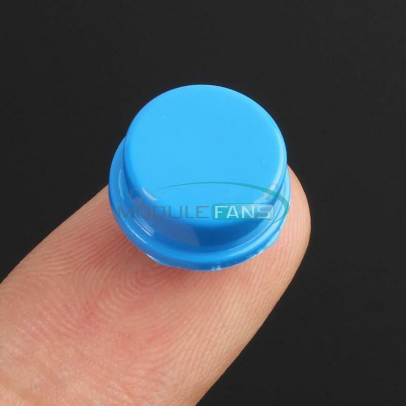 140PCS Round Tactile Button Cap Kits 9.58*5.1mm for 12*12*7.3mm Tact Switch MF
