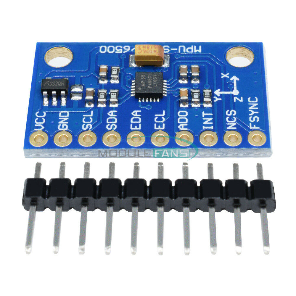 3-axis 6DOF MPU 6500 Sensor Module Gyroscope Acceleration SPI/IIC For Arduino