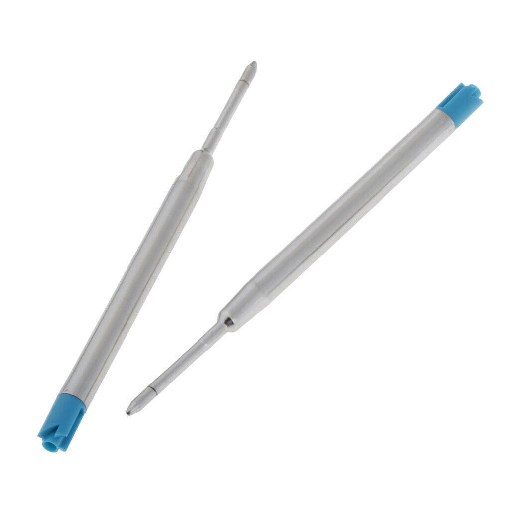 10x ballpoint pen refill blue fine brand new sealed