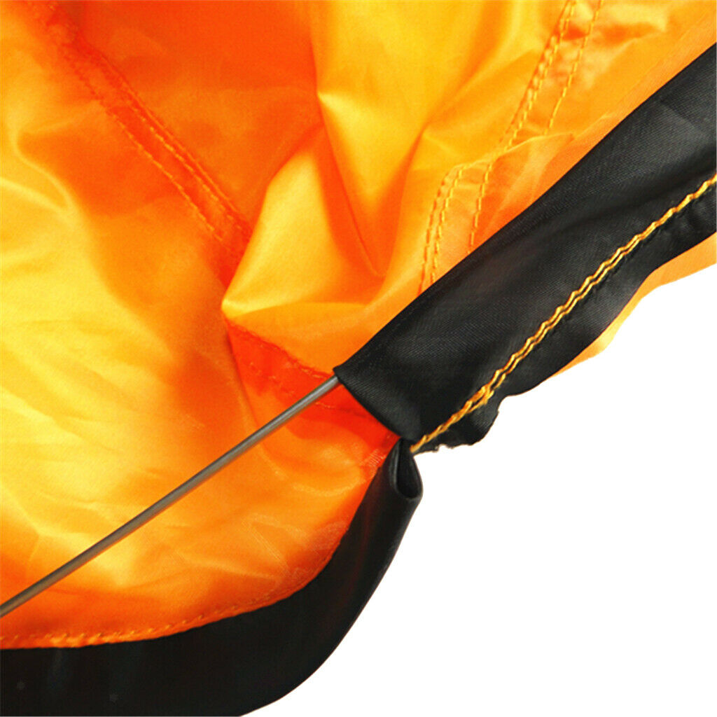 Foldable 46 "Kayak Boat Wind Sail Paddle Board Sail With Clear