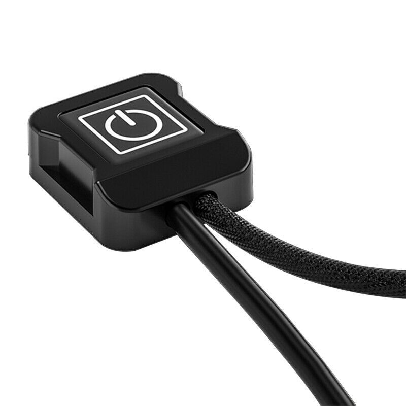 12V Intelligence Motorcycle Bike Heated Hand Grip Pads Handlebar Warm Shrinkable