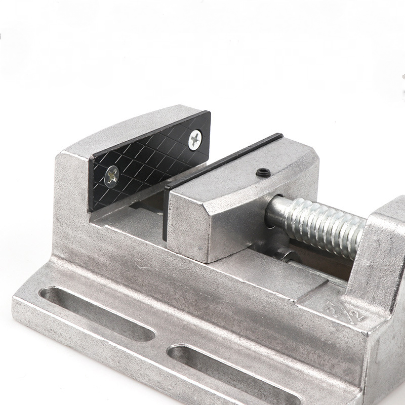 Aluminum Alloy Vise 2.5 Inch Flat-Nose Pliers Double Track Precision Clamping