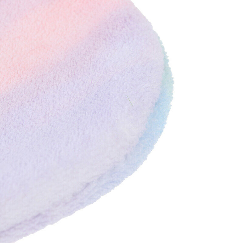 Bath Towel Water Absorbing Hair Dry Hat Rainbow Hair Drying Towel Shower CapSJC