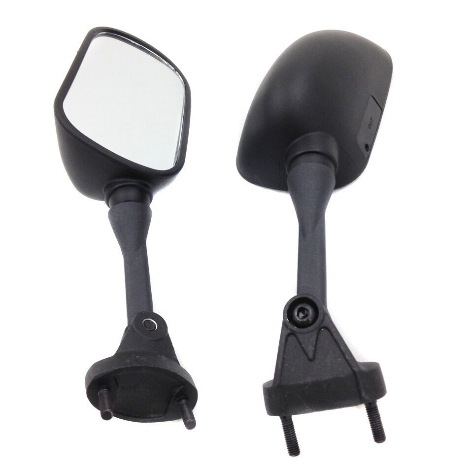 Black Side Racing Mirrors For Kawasa Ninja 05-08 ZX-6R 636 ZX6RR 04-08 Kawasaki
