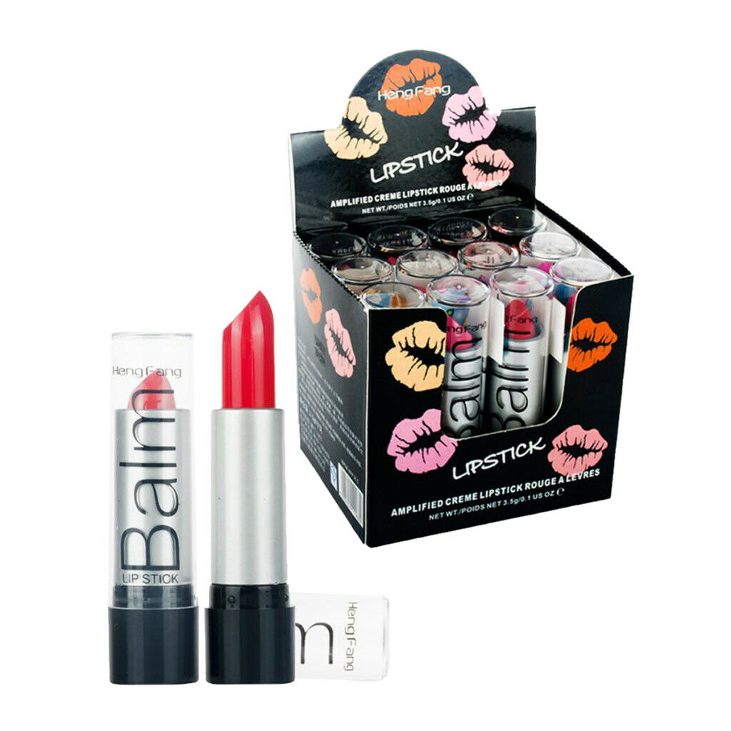 12pcs Waterproof Velvet Matte Long Lasting Lipstick Makeup Lip Gloss Set