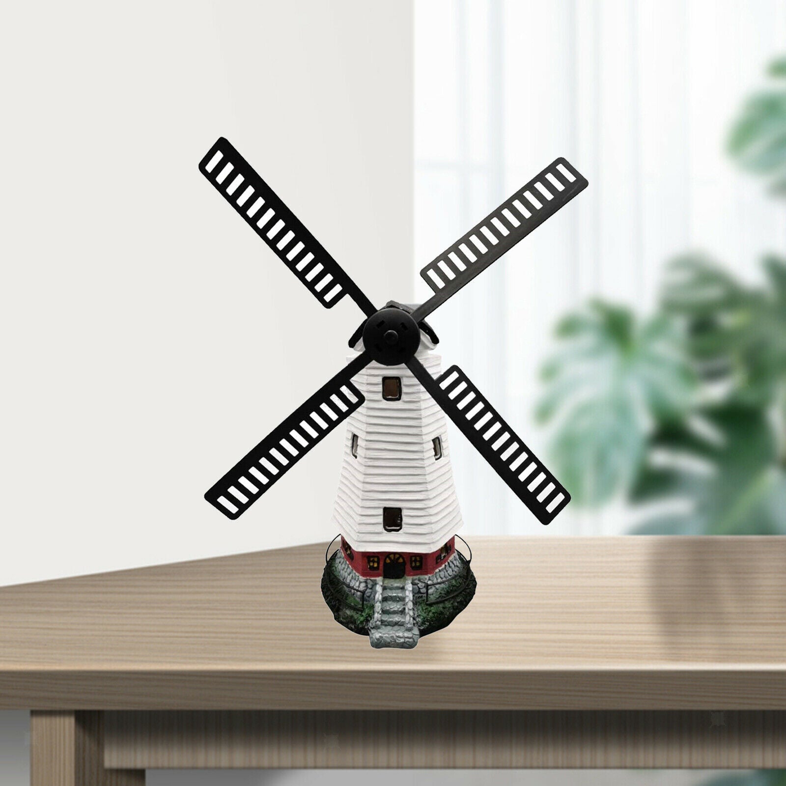 Waterproof Garden Solar LED Light Windmill Pathway Garden Patio Decorations
