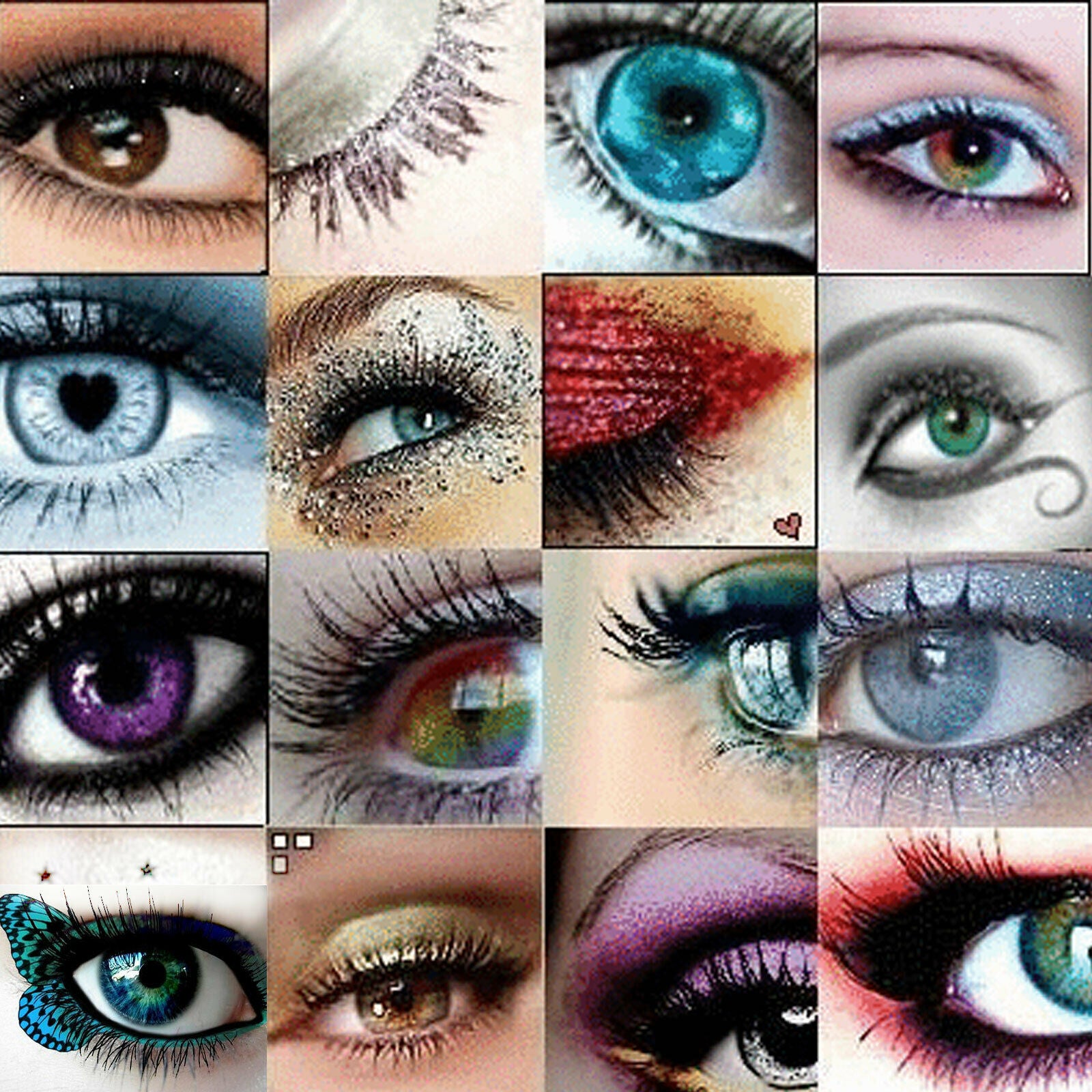 12 Color Makeup Loose Powder Glitter & Eyeshadow Beauty Eye Shadow Pigment