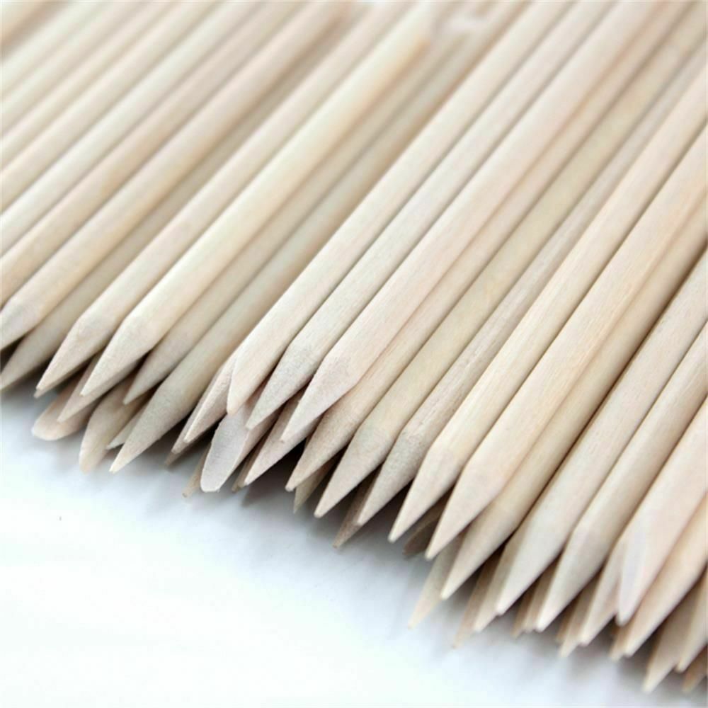 Remover Nail Cuticle Pusher Orange Wood Sticks Pedicure Pusher Dual-ended