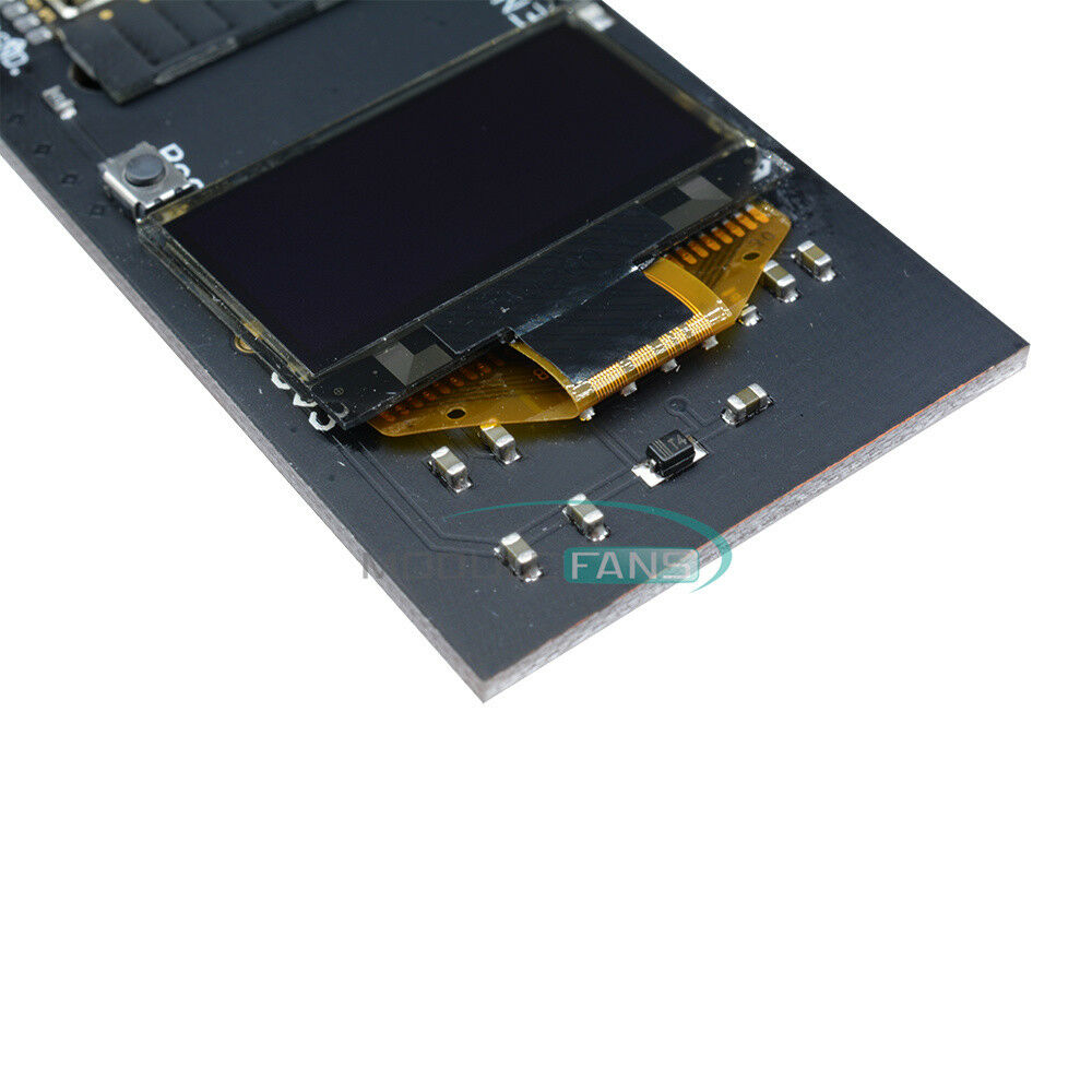 White ESP32 WiFi Bluetooth 0.96 inch OLED 18650 Battery Development CP2102 Board