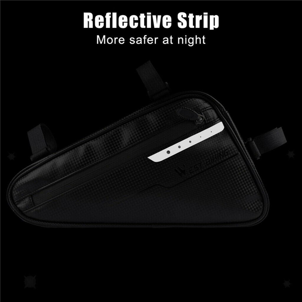 Triangle Bag Bike Cycling Frame Bag Bicycle Bracket Storage Pouch Bike Case