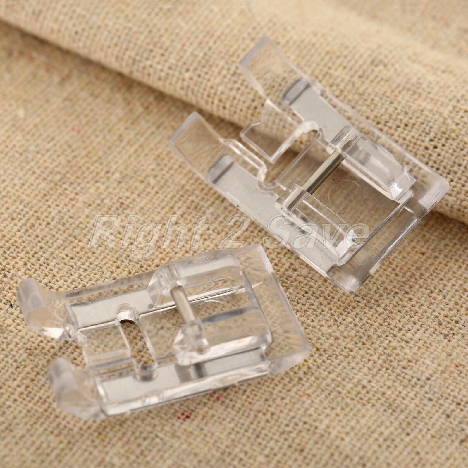 Plastic Stainless Steel Satin Stitch Foot For Domestic Sewing Machines Janome