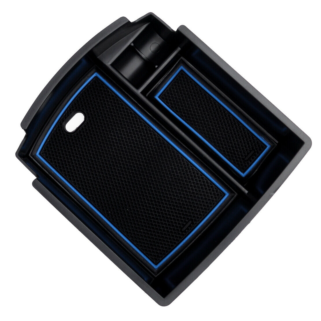1x Console Armrest Storage Box Tray Case Organizer Fit For Hyundai Kona 2018-21