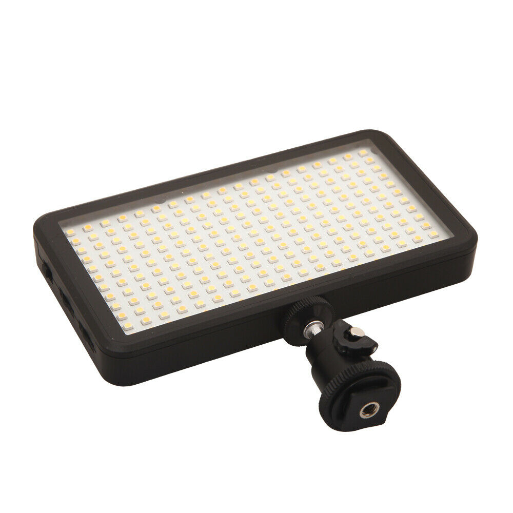 228LED Dimmable Power Panel Video Light For Digital DSLR Camera DV Camcorder