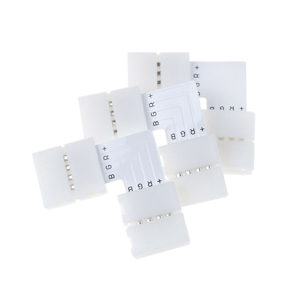 5PCS Soldering LED Strip Corner Connector 2PIN L Shape Corner Connector t.l8