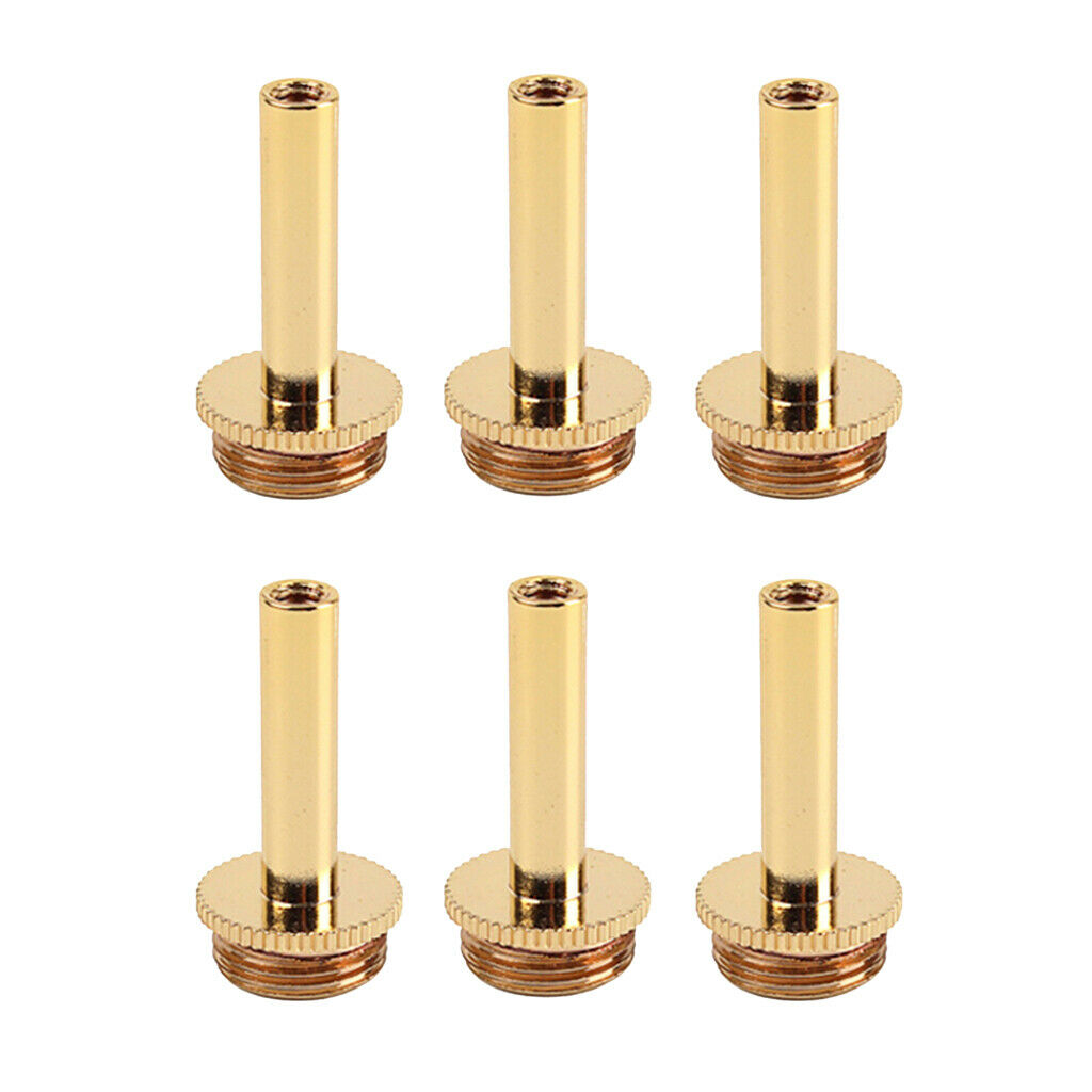 6 lot Copper Trumpet Connecting Rod Piston Valve Key Screws Screws 15x29mm