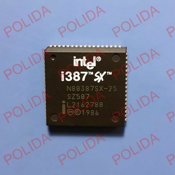 1PCS Arithmetic Processor IC INTEL PLCC-68 N80387SX-25 N80387SX25