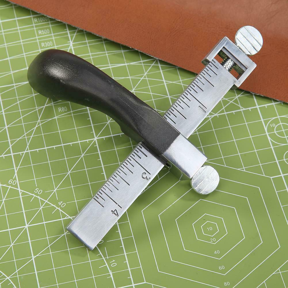 Professional Leather Strap Cutter Draw Gauge Leathercraft Strip Belt Tool