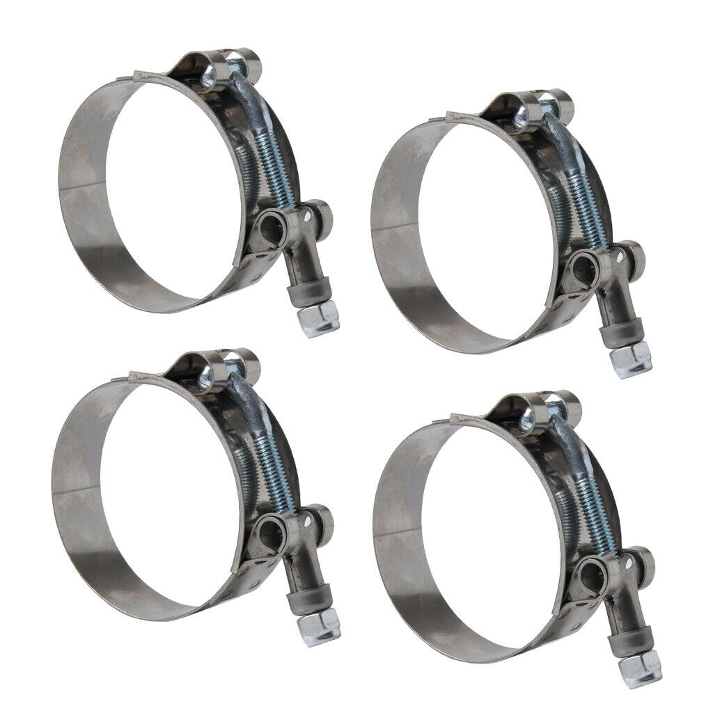 4X 95-103MM Stainless Steel T- Pliers Turbo Hose Silicone Pipe