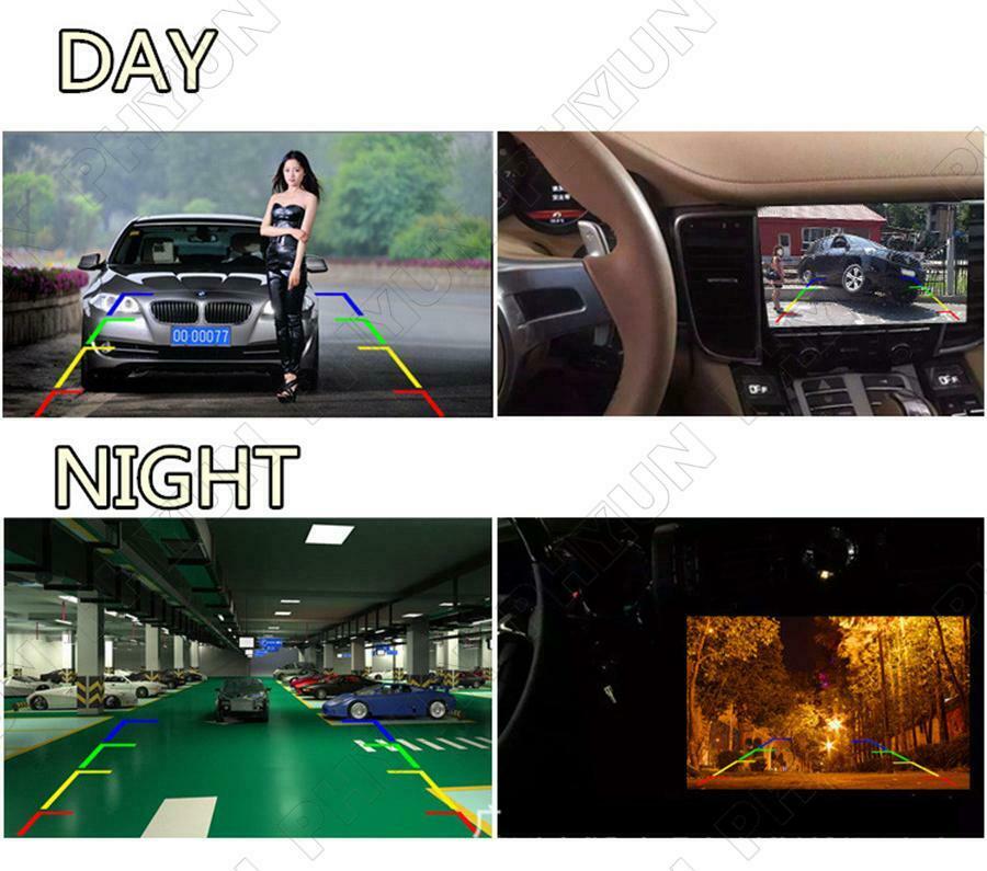 170Â° Wide Angle 1080P HD Night Vision Car Reverse Parking Rear View Camera IP68