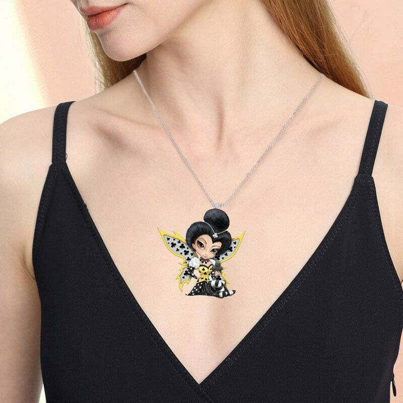 You Are My Little Fairy' Exquisite Cute Necklace Angel Necklace Pendant J.l8