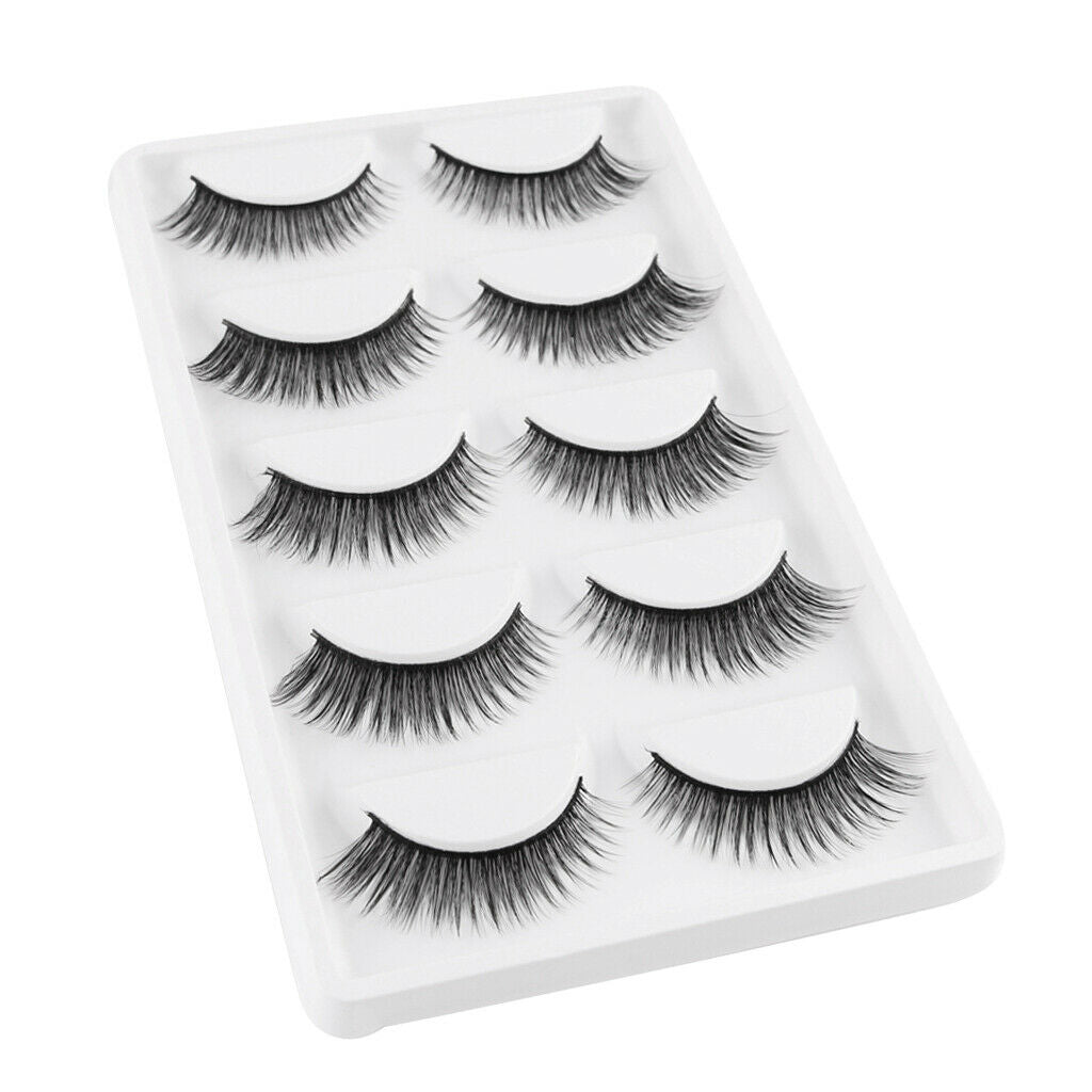 Natural Fashion Eyelashes Eye Makeup Handmade Long False Lashes&Eyelash Comb