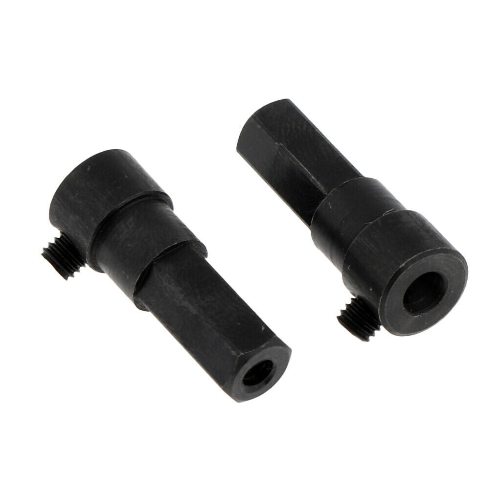 2Pcs RC Upgrade Metal Rear Axle Shaft Adapter for 1:16 WPL B-16 RC Car