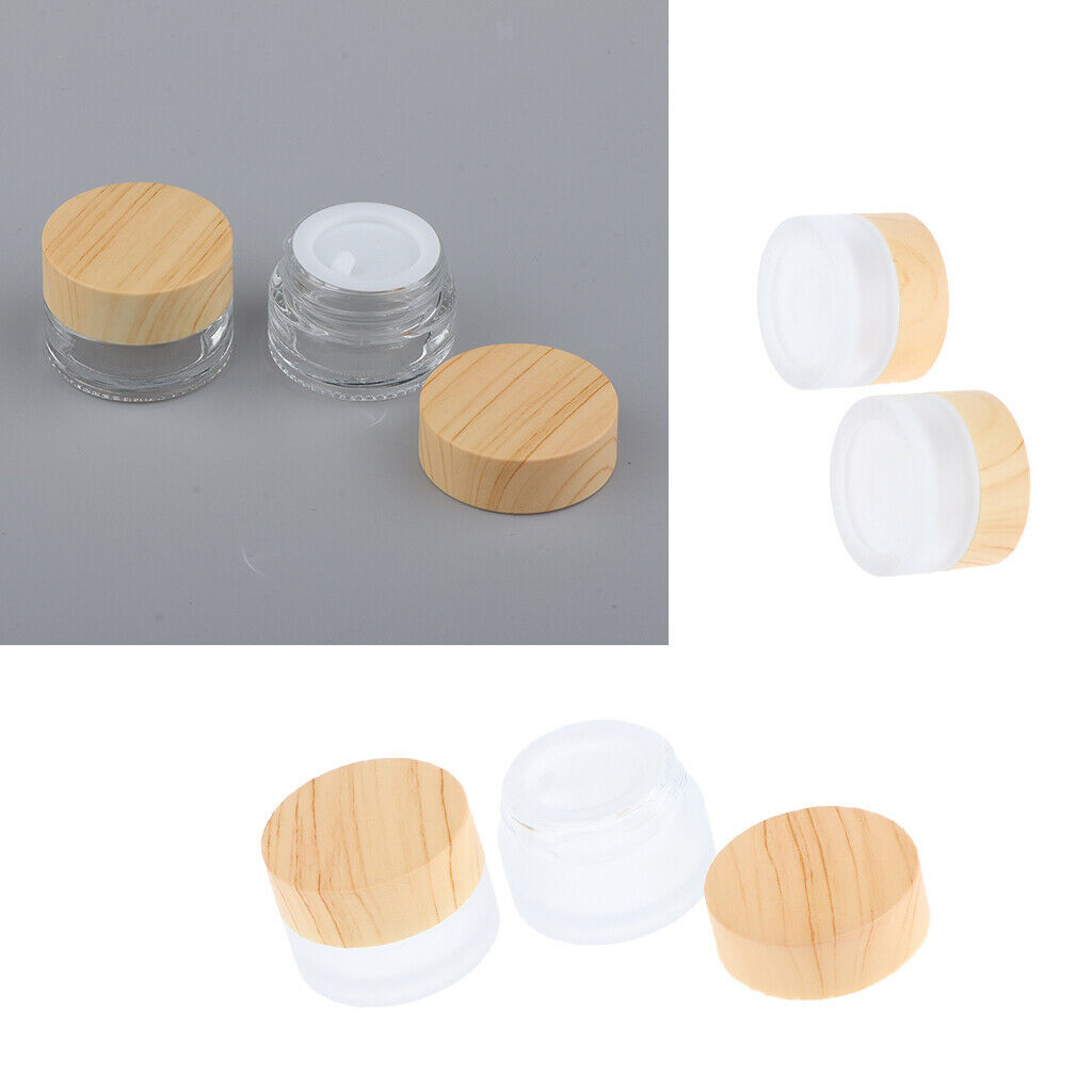 4Pcs Empty Jar Mini Cosmetic Bottle  Make Up Tin Lotions Container 5g