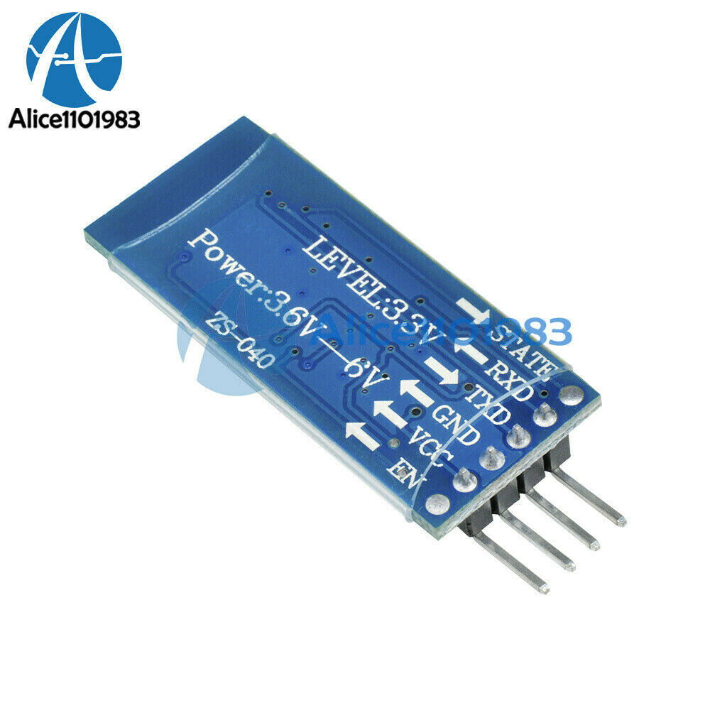 5PCS Wireless Serial 6 Pin Bluetooth RF Transceiver Module HC-05 RS232