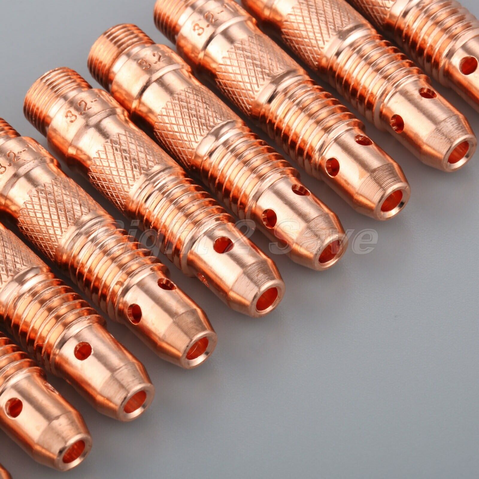 10N28 TIG Collet Bodies For Torch 17/18/26 Plasma Cutting Consumable Parts 10pcs