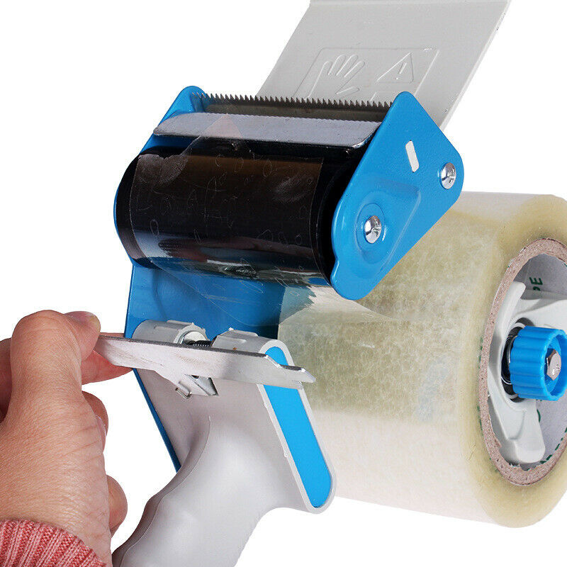 Metal Iron Tape Dispenser Hand-Held Cutter Box Sealer 3 Inch Tape Tape Cutter
