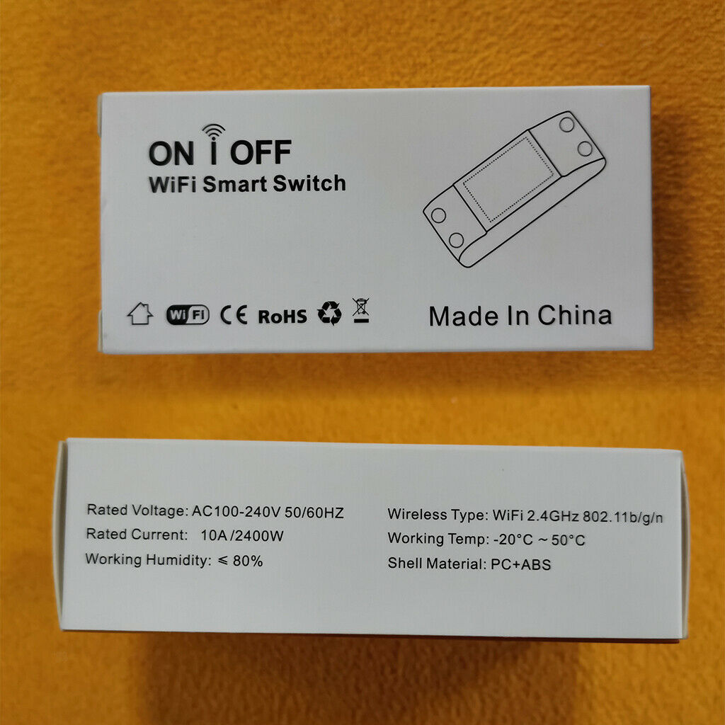 AC100-240V WiFi Smart Switch Controller Timer Works with   / App