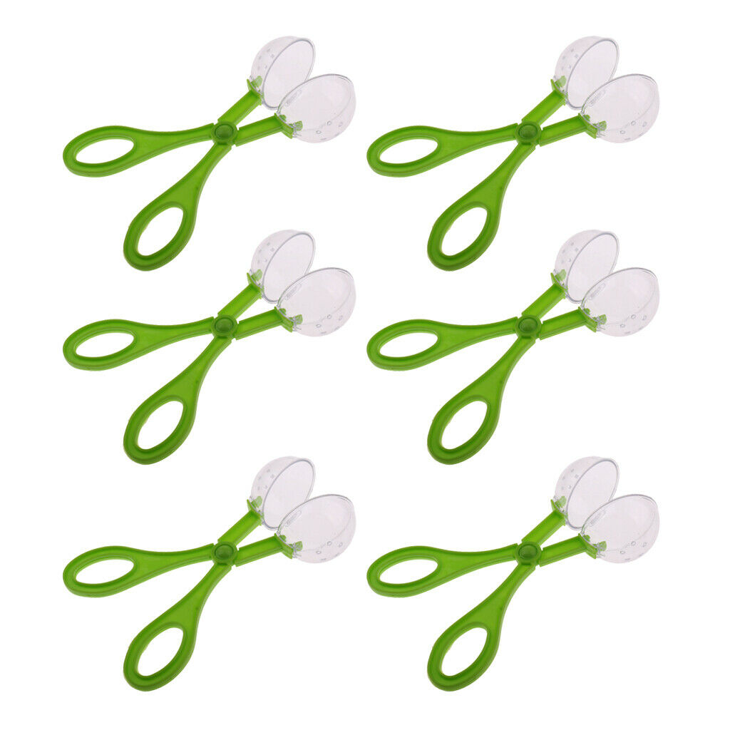 6Pcs Reptile Terrarium Fish Tank Litter Poop Cleaning Tools Lizard Beetle