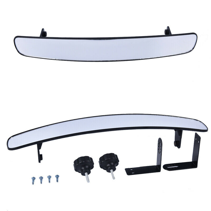 Golf Cart Rear View Mirror, 180 Degree Rear View Mirror 16.5" Extra Wid_DD