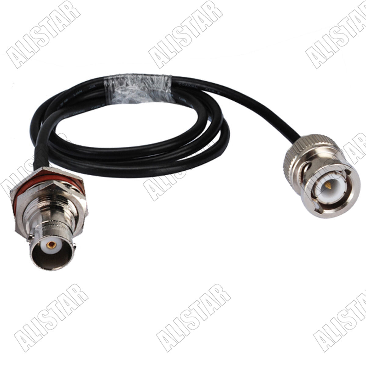 3FT RG58 BNC Male to BNC Female Bulkhead with O-ring Pigtail Cable for Wireless