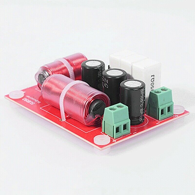 120W Subwoofer Crossover Professional Bass Frequency Divider for 4-8 Inch SpW7D2